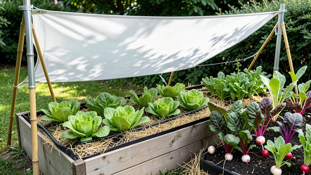 Shade Cloth for Garden Beds: How to Choose the Right Percentage for Plant Protection