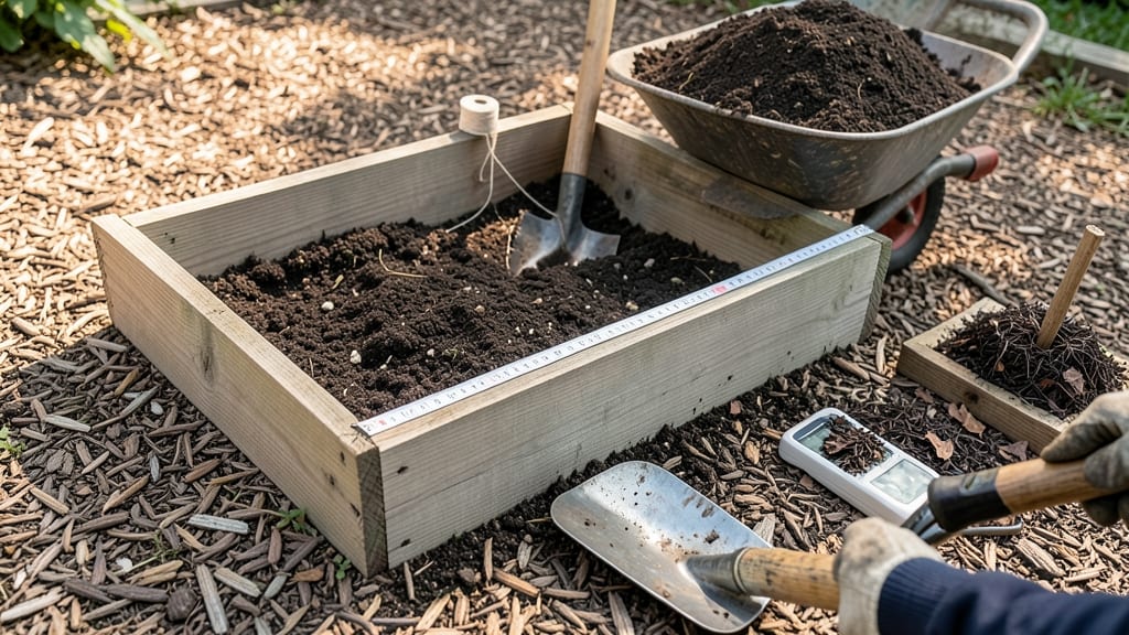How Much Soil to Fill a Raised Garden Bed: Depth Calculator by Plant Type
