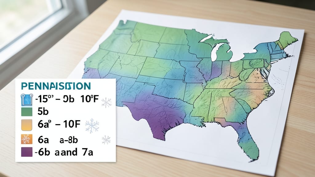 What Zone Is Pennsylvania in for Gardening: USDA Hardiness Zones 5b to 7a Mapped