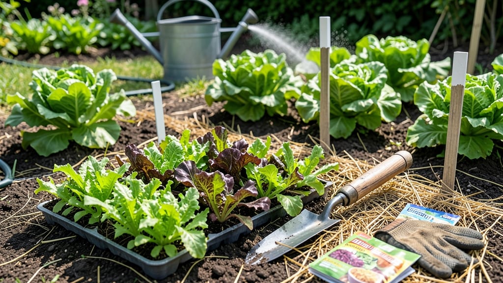 How to Grow a Lettuce Garden: Fast-Germinating Varieties for Crisp Harvests
