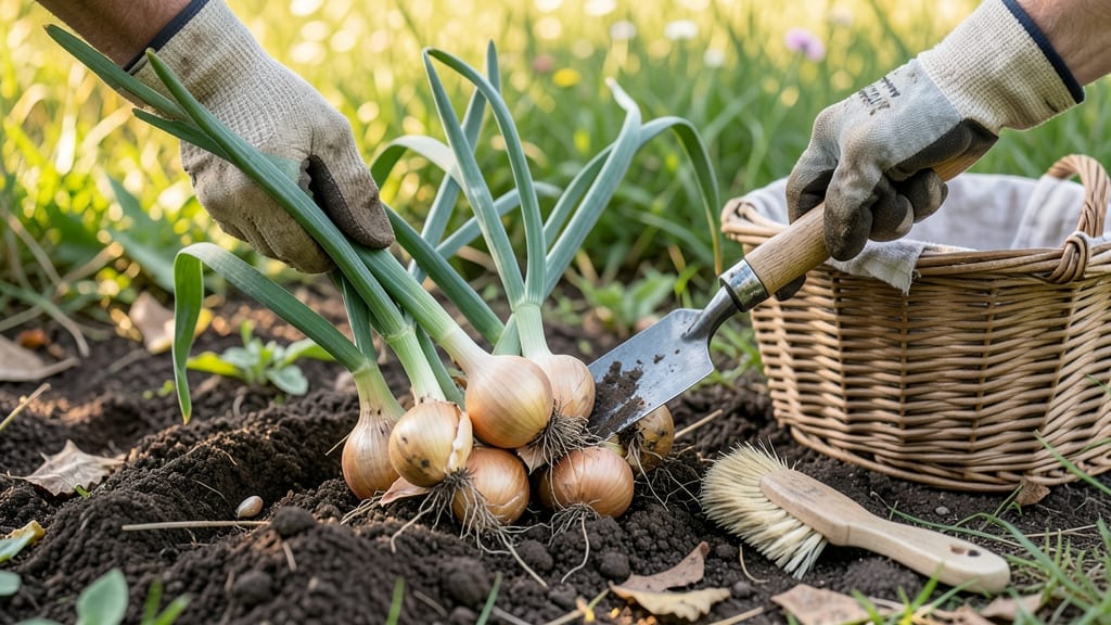 Harvesting Shallots From Garden: 3 Telltale Signs They’re Ready to Dig