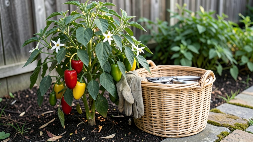 When to Pick Peppers From Garden: Color Shift & Size Checklist for Peak Flavor