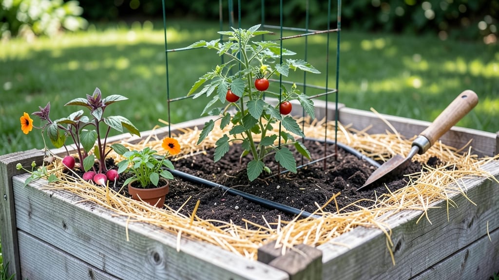 Small Backyard Vegetable Garden Design Ideas: Space-Saving Layouts for High-Yield Harvests