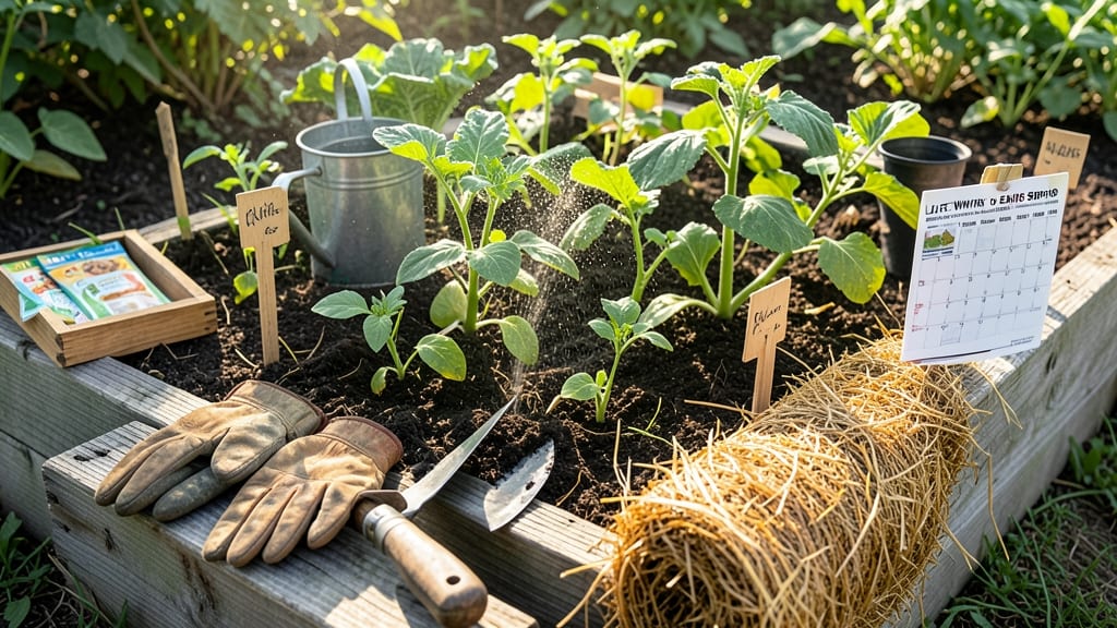 When to Plant a Vegetable Garden in Mississippi: Frost-Date Map by Variety
