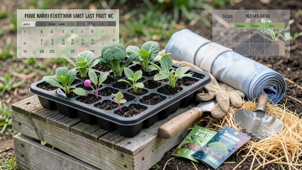 When to Plant a Garden in NC: Frost-Date Guide by Plant Type