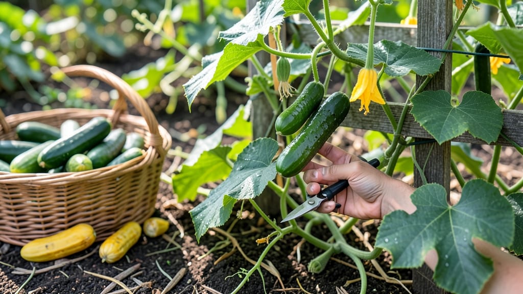 When to Harvest Cucumbers from Garden: Size Color and Seed Check Guide