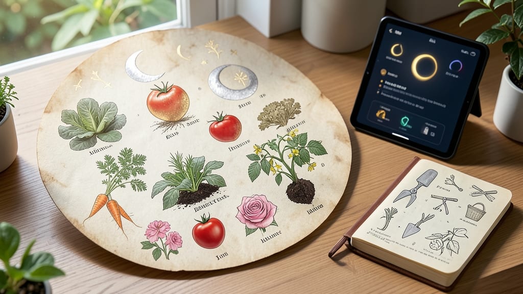 Lunar Calendar for Gardening: Moon Phase Timing for Root, Leaf, and Fruit Growth