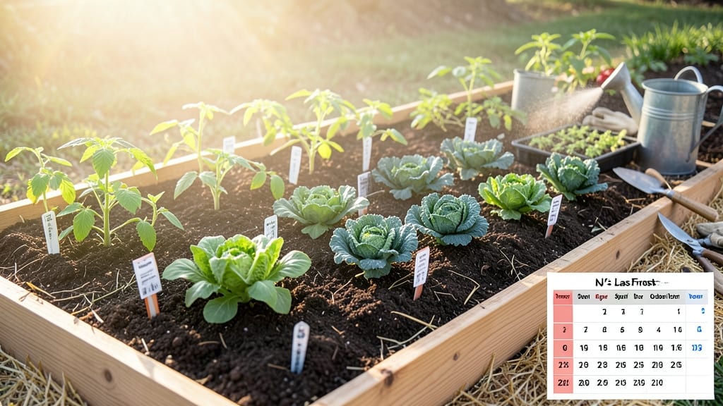 When to Plant a Vegetable Garden in NJ: Last Frost Dates by Crop Type