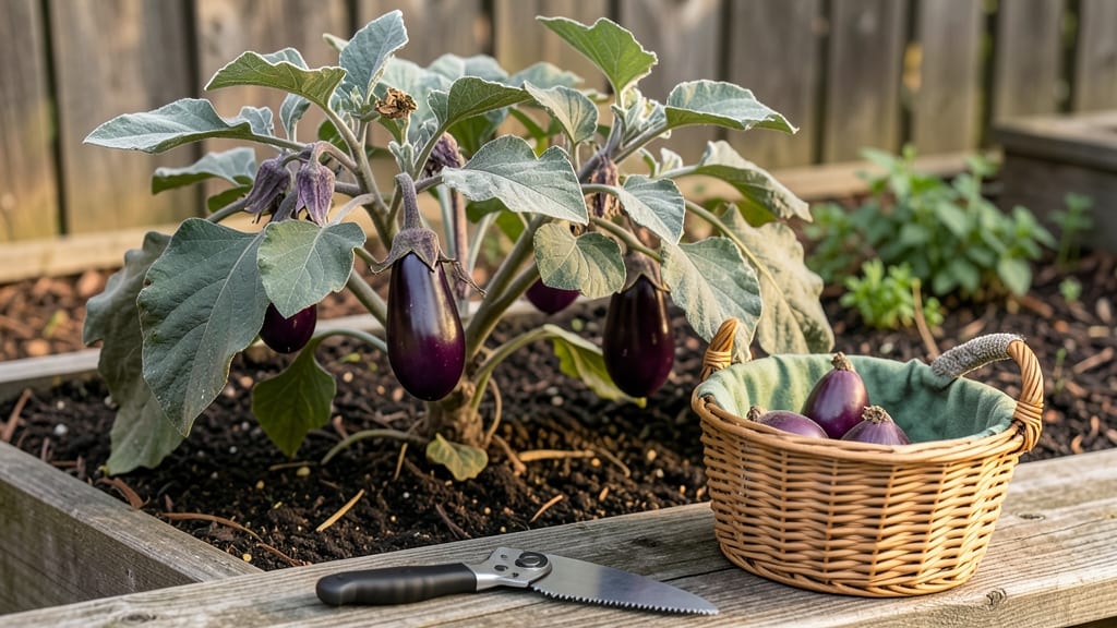 When to Pick Eggplant in Garden: Firm Skin and Color Shift Guide