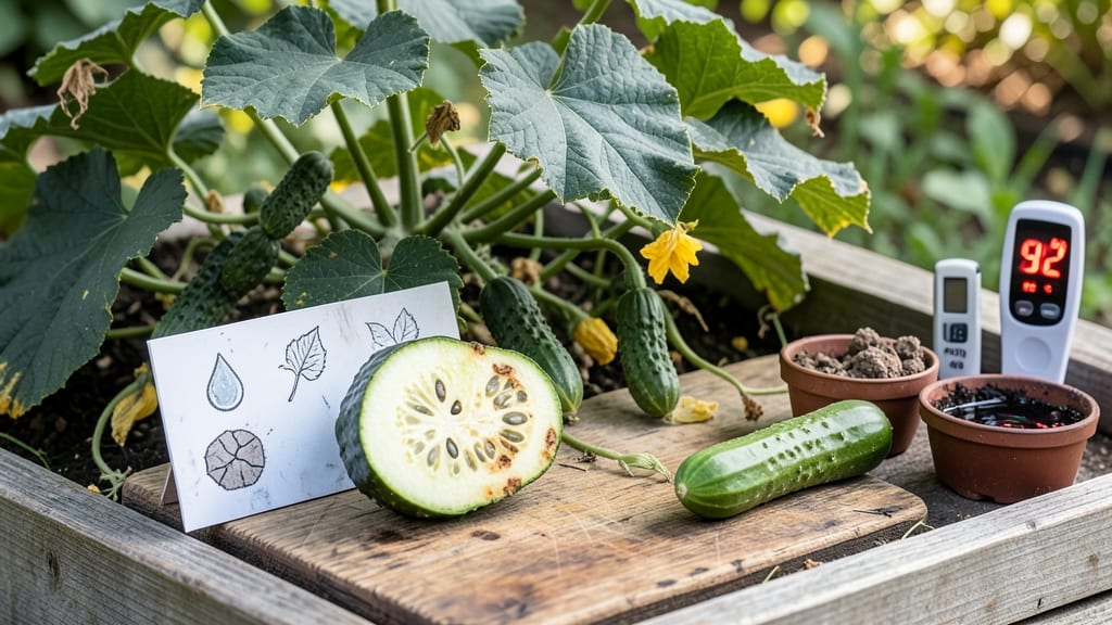 Why Are My Garden Cucumbers Bitter: Fix Overripe or Stressed Plants Fast