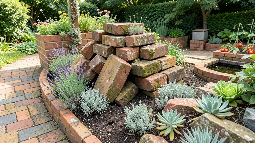 What to Do With Old Bricks in the Garden: 15 Creative Uses Beyond Pathways