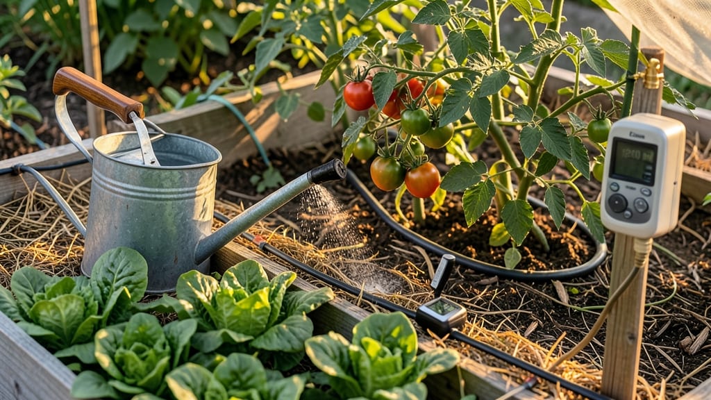 Vegetable Garden Watering Frequency: Exact Schedule by Plant Type