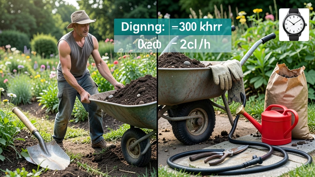 Calories Burned Gardening: Exact Numbers by Activity and Body Weight
