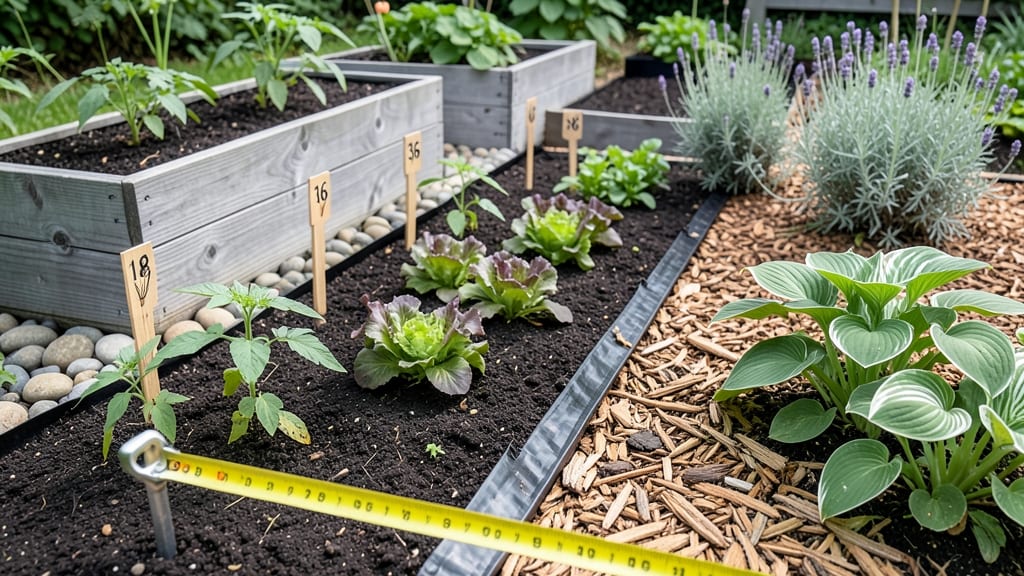How Much Space Between Garden Beds: Exact Widths for Pathways and Plant Health