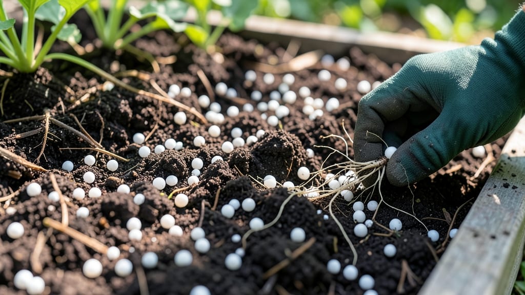 White Balls in Garden Soil: What They Are and How to Handle Them