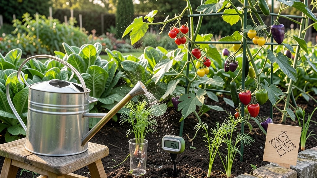 How Much Water Does a Vegetable Garden Need: Deep-Soil Rules by Plant Type