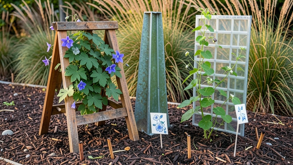 Garden Bed Trellis Ideas: 12 Space-Saving Designs for Climbing Plants