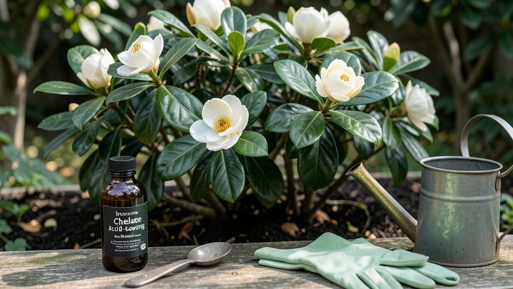 Iron for Gardenias: Micronutrient Deficiency Fix for Yellowing Leaves