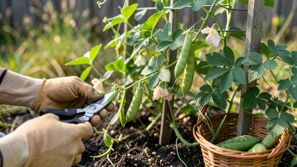 When to Pick Peas From Your Garden: Sugar-Snap vs. Shelling Timing Guide