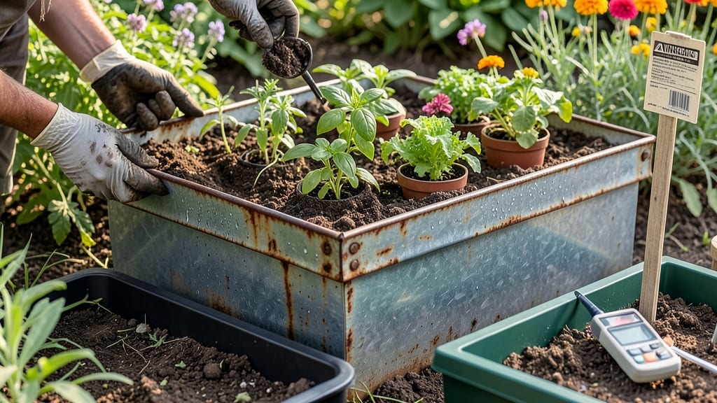 Is Galvanized Steel Safe for Garden Beds: Toxicity Risks and Safe Alternatives
