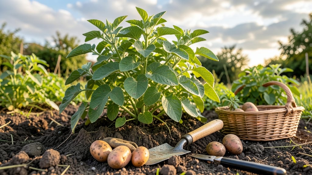 When to Pick Potatoes From Garden: Skin Slip Test & Soil Check