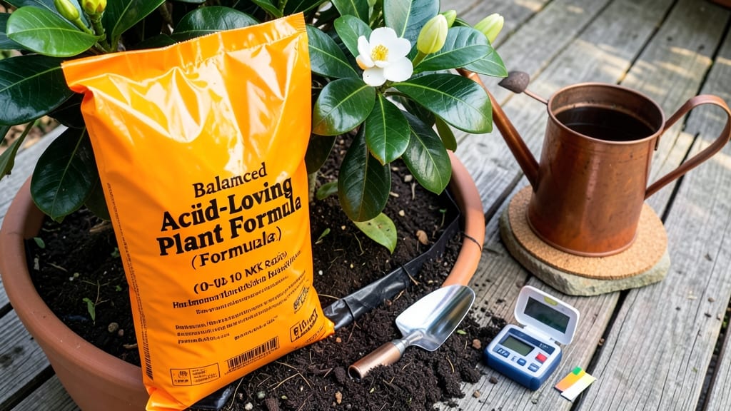 Gardenia Fertilizer Ratio: Exact N-P-K Mix for Fragrant Blooms