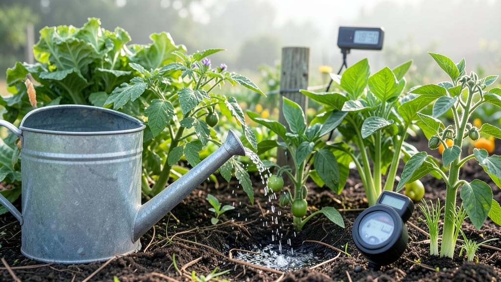 How Long to Water Vegetable Gardens: Soil Moisture Test for Perfect Balance
