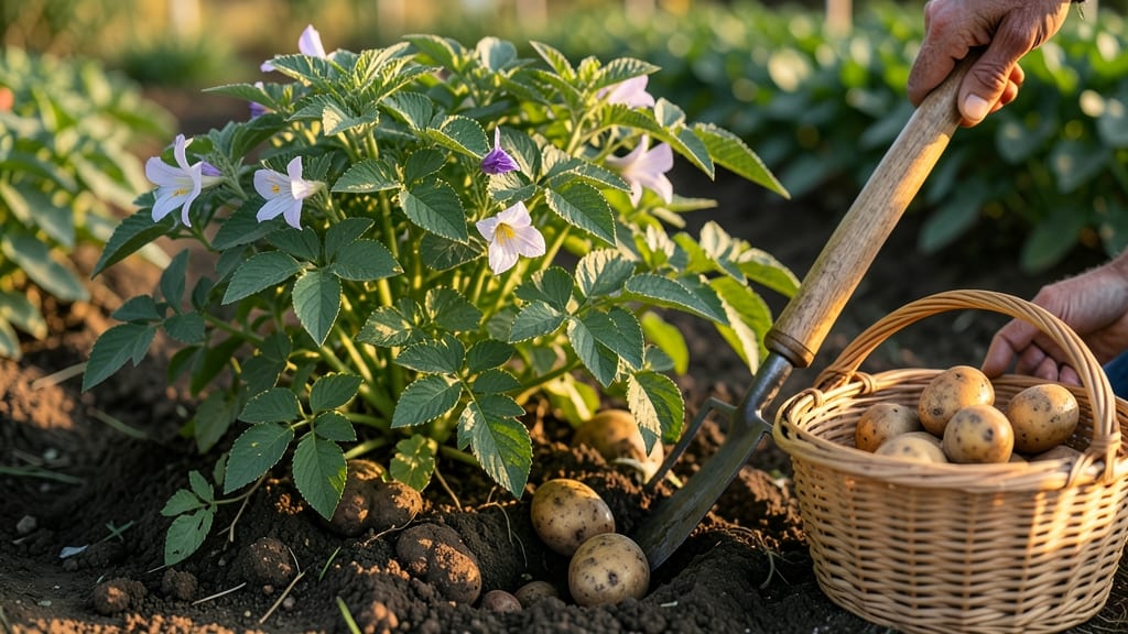 When to Harvest Potatoes from Garden: Soil Check Test for Perfect Tuber Size