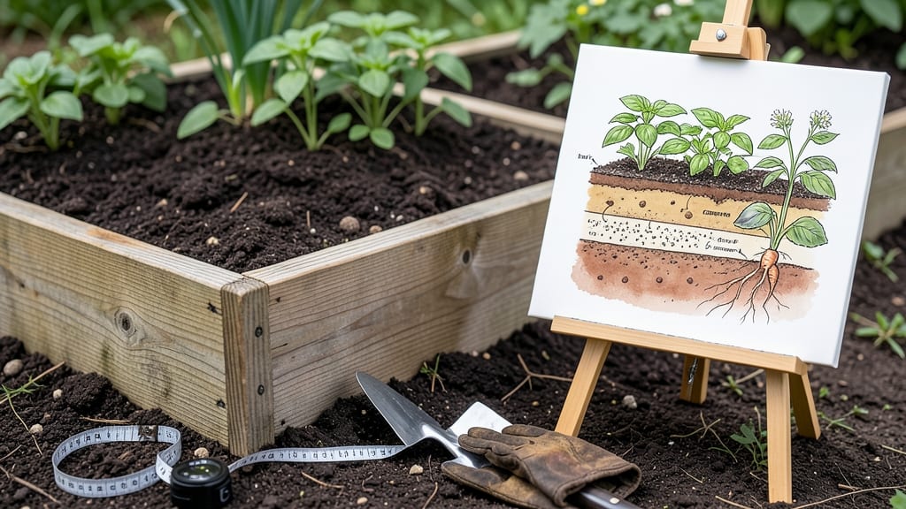 How Deep to Make Raised Garden Beds: Root Space Rules by Plant Type